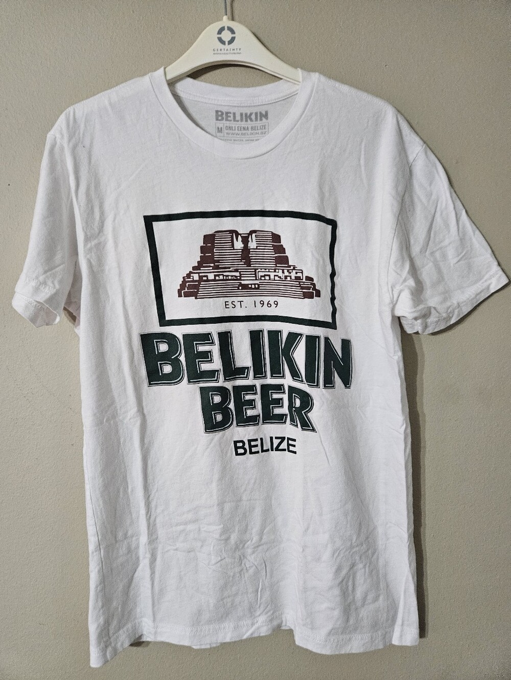 Belikin Beer Tshirt Medium